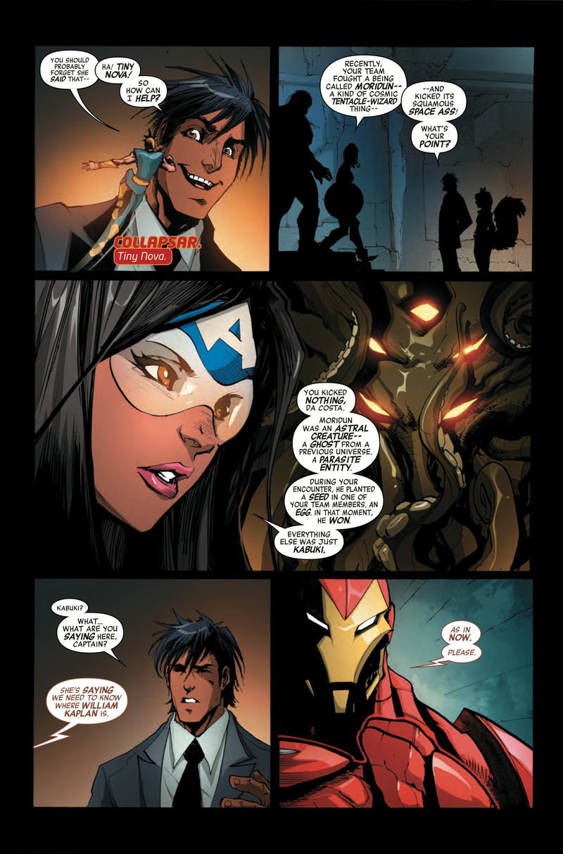 Illustration for article titled Exclusive Marvel preview: New Avengers #6 adds the Avengers of 20XX to the fold